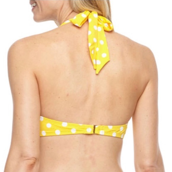 Liz Claiborne Bikini Halter Swimsuit Top - Picture 2 of 7